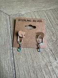 Sterling Silver Ethiopian Opal Dangle Earrings